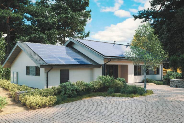 Solceller på tak, solpaneler, solenergi, photonic, solceller hus, solceller villa